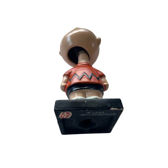 CHARLIE BROWN 1960s  Peanuts Bobble Head Figurine - Picture 4 of 4